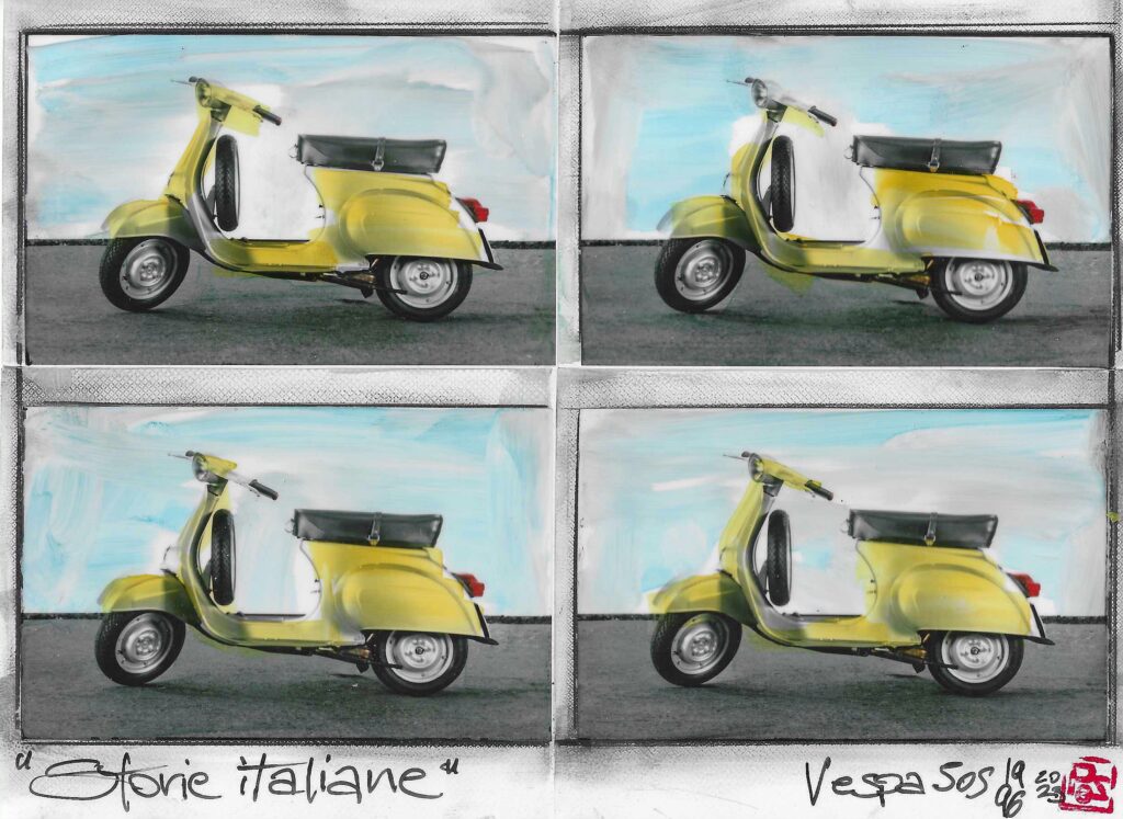 Storie Italiane "La Vespa 50S"