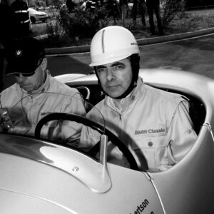 Mr. Bean - Rowan Atkinson alla 1000Miglia (Playboy Magazine)
